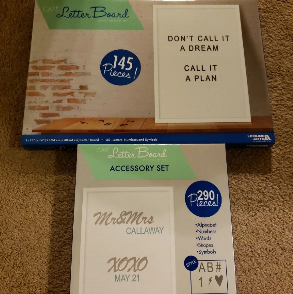 Letter Board Plus Expansion NEW